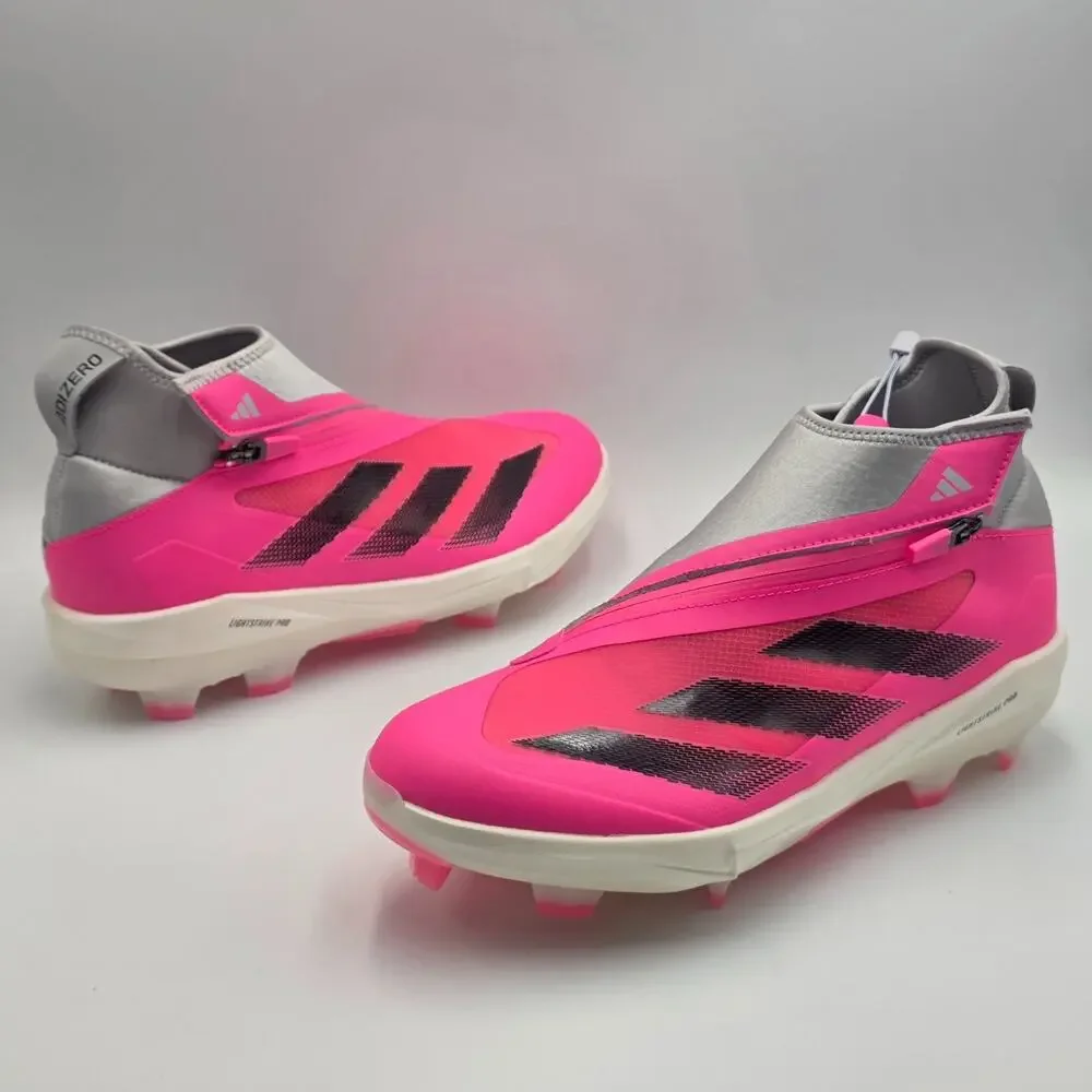 adidas Adizero Impact+ TPU Men's Size 8.5 Baseball Cleats IF3353 Lucid Pink New